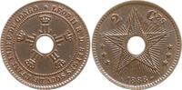 Belgisch-Kongo 2 Centimes Leopold II., 1865 - 1909 -