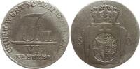 Württemberg 6 Kreuzer Friedrich II., 1797 - 1805, Variante mit SCHEIDEMUNZE und ohne W -