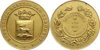 Belgien, Königreich, Provinz Antwerpen Vergoldete Bronzemedaille Turnhout, v. Adriaensen, PATRIOTTEN FEESTEN 1789 BESTENDIG FESTIVAL -