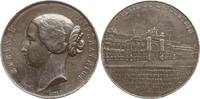 Frankreich, Kaiserreich, Paris, Stadt Zinnmedaille Napoleon III., 1852 - 1870, Exposition Universelle, Kaiserin Eugénie -