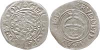 Pfalz-Veldenz Halbbatzen (2 Kreuzer) mit Titel Rudolf II., Pfalzburg, Georg Johann, 1544 - 1592 -