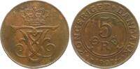 Dänemark, Königreich 5 Öre Christian X., 1912 - 1947 -