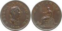 Großbritannien 1/2 Penny George III., 1760 - 1820 -