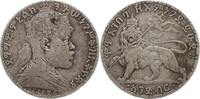 Äthiopien 1 Birr Menelik II., 1889 - 1913 -
