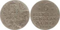 Brandenburg-Preußen, Königreich 6 Pfennig Friedrich I., 1701 - 1713, Magdeburg -