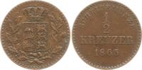 Württemberg, Königreich 1/2 Kreuzer Karl, 1864 - 1891 -