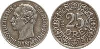 Dänemark, Königreich 25 Öre 1911 Frederik VIII., 1906 - 1912 Besser als ... 209.18 元 含税 ＋  83.67 元 运费