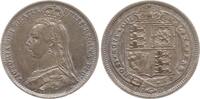 Großbritannien 6 Pence Victoria, 1837 - 1901 -