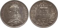 Großbritannien 6 Pence Victoria, 1837 - 1901 -