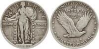 USA Standing Liberty Quarter 1923 Fast sehr schön 502.03 元 含税 ＋  83.67 元 运费