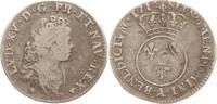 Frankreich, Königreich 1/10 Ecu Vertugadin Ludwig XV., 1715 - 1774, Paris, Réformation -