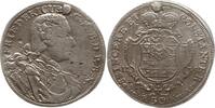 Brandenburg-Bayreuth, Markgrafschaft 30 Kreuzer (1/2 Gulden) Friedrich, 1735-1763, Stempel mit großem Kopf und umgel. Mantel fehlt bei Grüber -