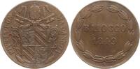 Vatikan 1 Baiocco Pius IX., 1846 - 1878, An IV, Rom -