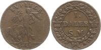 Schweden, Königreich Cu Notdaler Karl XII., 1697 - 1718, Emission zur Kriegsfinanzierung von Görtz, Jupiter -