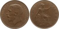 Großbritannien 1 Penny George V., 1910 - 1936 -