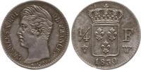 Frankreich, Königreich 1/4 Franc Karl X., 1824 - 1830, Lille -