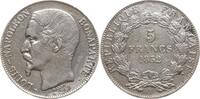 Frankreich, Kaiserreich 5 Francs Napoleon III., 1852 - 1870, Paris -