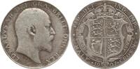 Großbritannien 1/2 Crown Edward VII., 1901 - 1910 -
