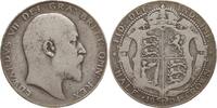 Großbritannien 1/2 Crown Edward VII., 1901 - 1910 -