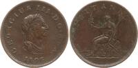 Großbritannien 1/2 Penny George III., 1760 - 1820 -