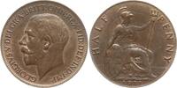 Großbritannien 1/2 Penny George V., 1910 - 1936 -