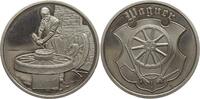 Deutschland Medaille Frühere Berufsbilder: Wagner (Stellmacher), Wagner bei der Arbeit / Wagenrad -