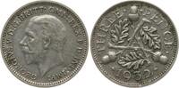 Großbritannien 3 Pence George V., 1910 - 1936 -