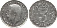 Großbritannien 3 Pence George V., 1910 - 1936 -