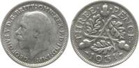 Großbritannien 3 Pence George V., 1910 - 1936 -