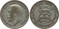 Großbritannien 6 Pence George V., 1910 - 1936 -
