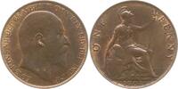 Großbritannien 1 Penny Edward VII., 1901 - 1910 -