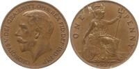 Großbritannien 1 Penny George V., 1910 - 1936 -