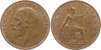 Großbritannien 1 Penny George V., 1910 - 1936 -