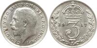 Großbritannien 3 Pence George V., 1910 - 1936 -