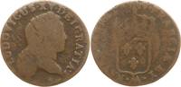 Frankreich, Königreich 1/2 Sol Ludwig XV., 1715 - 1774, Metz -