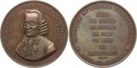 Schweiz-Neuchatel (Neuenburg) Große Bronzemedaille v. Landry, Daniel Jeanrichard, 1665-1741, gen. Bressel, Begr. der Uhrenindustrie -