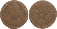 Frankreich, Königreich Liard de France 1699 D Ludwig XIV., 1643 - 1715, ... 125.12 元 含税 ＋  83.41 元 运费