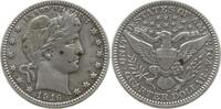 USA Barber Quarter Dollar Denver -