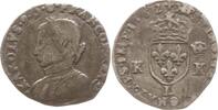 Frankreich, Königreich 1/2 Teston Charles IX., 1560 - 1574, Bayonne -