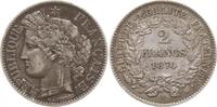 Frankreich, 3. Republik 2 Francs 1870 A Paris, Typ Cérès, kleines A Bess... 750.72 元 含税 ＋  83.41 元 运费