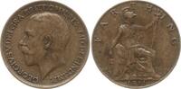 Großbritannien Farthing George V., 1910 - 1936 -