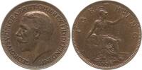 Großbritannien Farthing George V., 1910 - 1936 -
