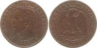Frankreich, Kaiserreich 2 Centimes Napoleon III., 1852 - 1870, Paris -