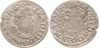 RDR, Markgrafschaft Mähren Groschen (3 Kreuzer) Brünn, Ferdinand II., 1619 - 1637, Kreuz über Brustbild -
