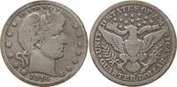 USA 1/4 Dollar (Barber Quarter) Denver -