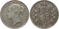 Großbritannien 1/2 Crown Victoria, 1837 - 1901 -