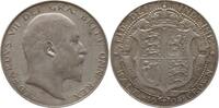 Großbritannien 1/2 Crown Edward VII., 1901 - 1910 -