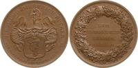 Hamburg, Stadt Bronzemedaille von Alsing, auf das 25. Amtsjubiläum des Oberalten Siegmund Diederich Rücker -