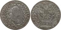 RDR, Haus Habsburg 20 Kreuzer 1765 Franz I., 1745 - 1765, Wien Sehr schön 251.02 元 含税 ＋  83.67 元 运费