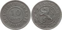 Belgien, Königreich 10 Centimes Albert I., 1909 - 1934 -
